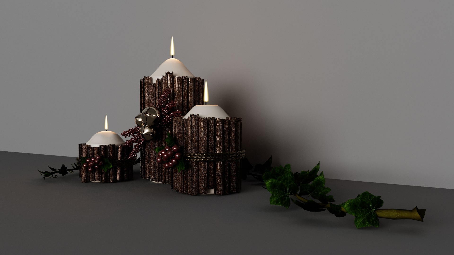Christmas Candle leaf green wooden Corona 3D https://p.turbosquid.com/ts-thumb/a9/i20UB5/L5/3/jpg/1668670376/1920x1080/fit_q87/614ca6090b015cd68793bf6afa55e563345dcc53/3.jpg
