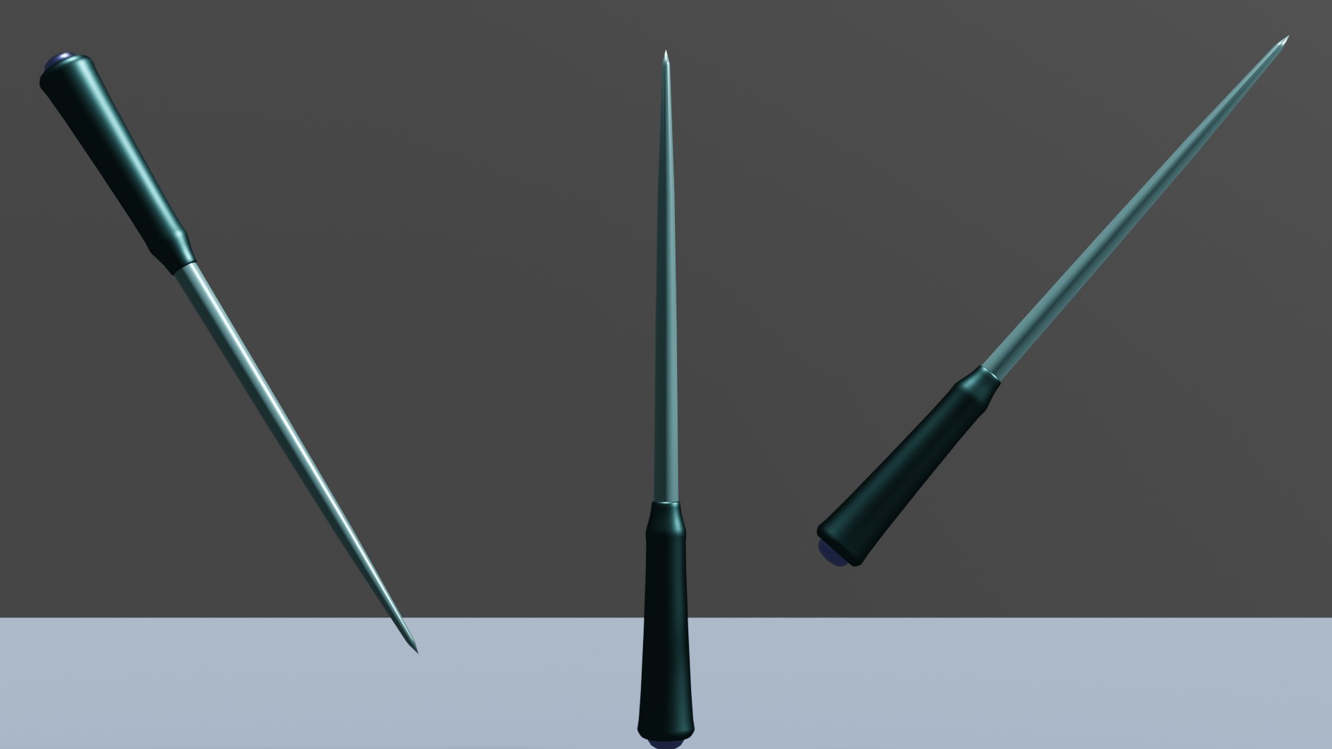 Icy Magic Wand 3D Model - TurboSquid 2044790