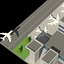 airport low poly model