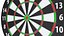 3D Dartboard model