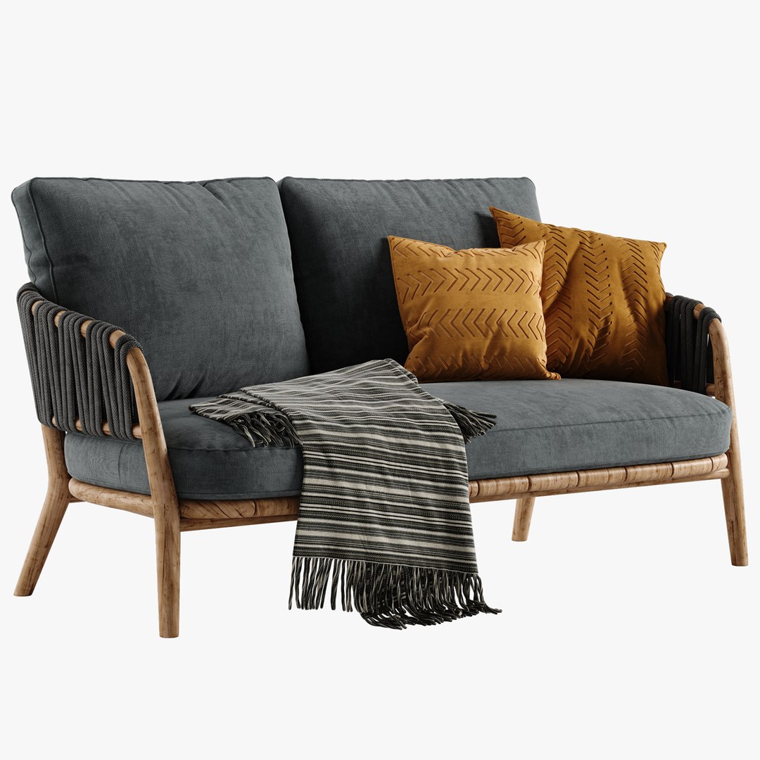 Talenti Venice Sofa 3D Model - TurboSquid 2199487