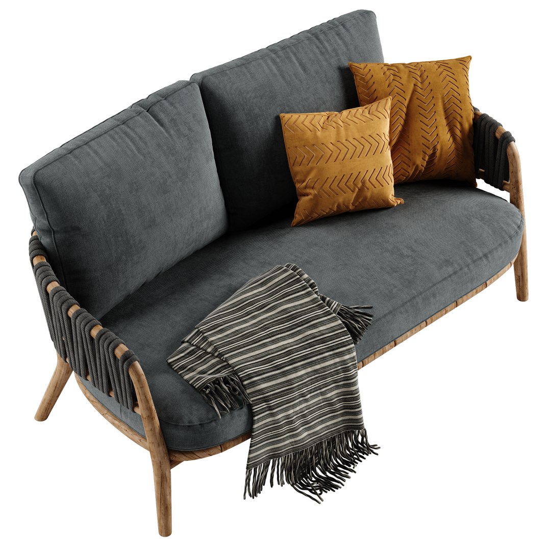 Talenti Venice Sofa 3D Model - TurboSquid 2199487