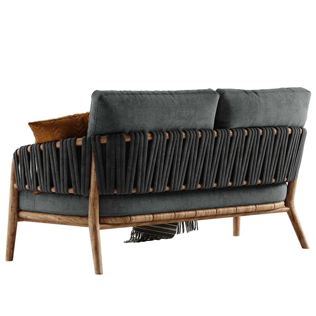 Talenti Venice Sofa 3D Model - TurboSquid 2199487