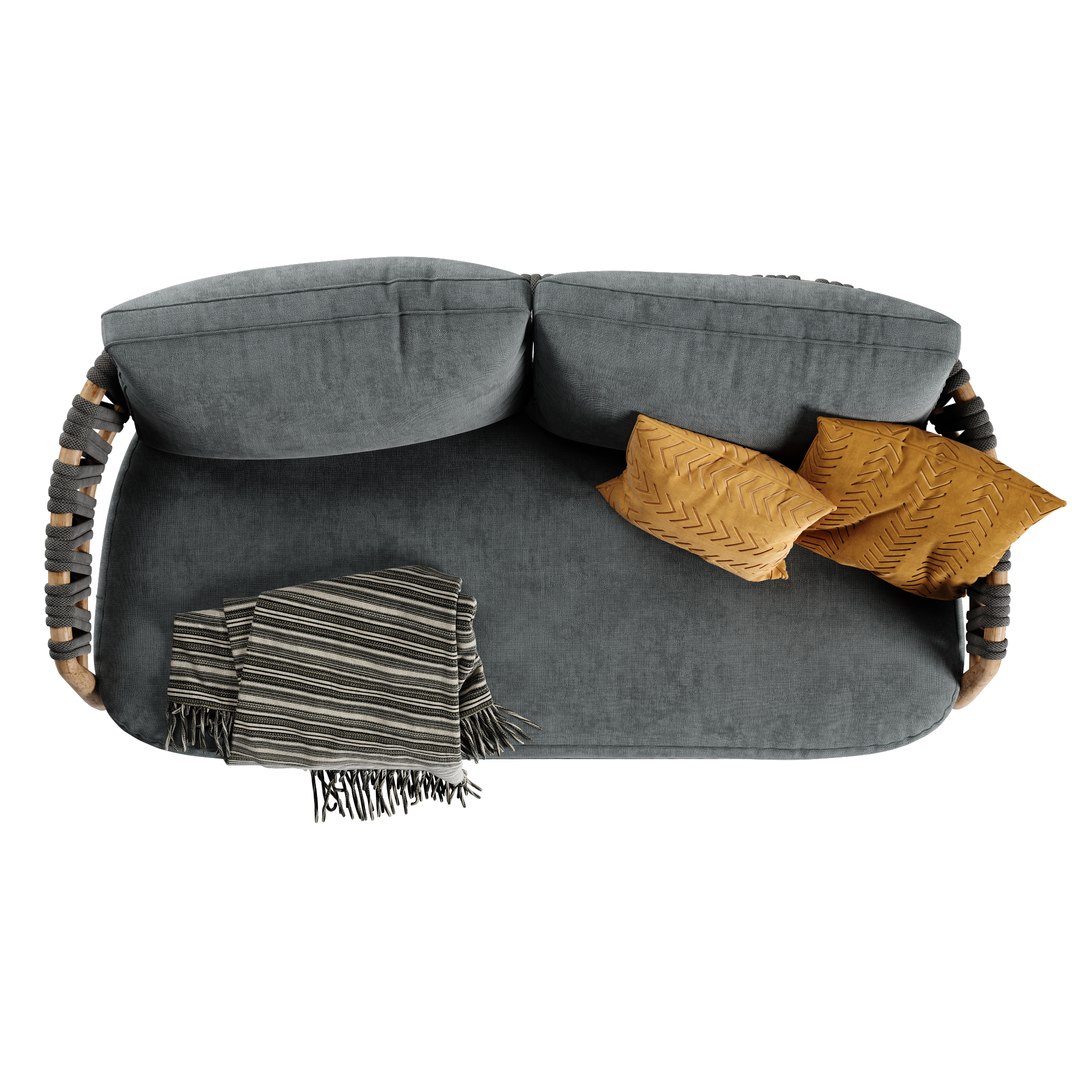 Talenti Venice Sofa 3D Model - TurboSquid 2199487