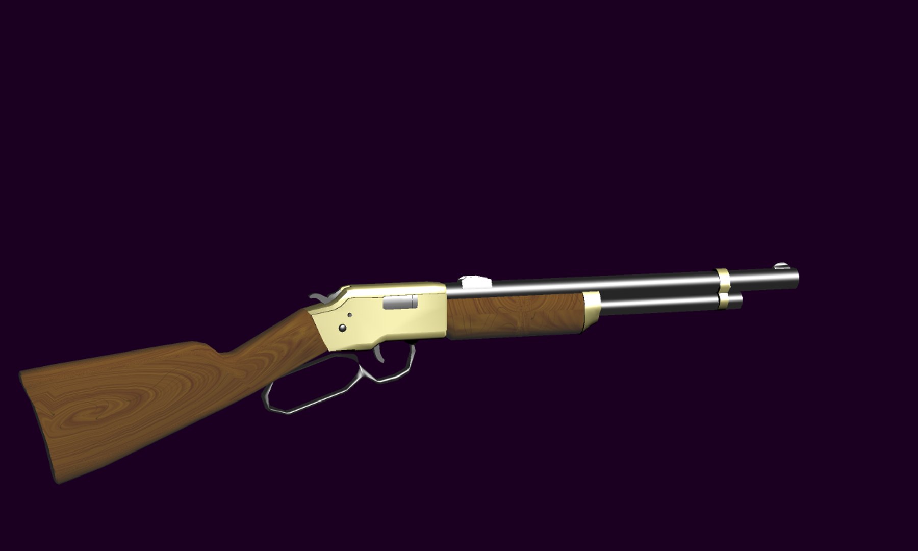Free 3D Cowboy Rifle Model - TurboSquid 1477505