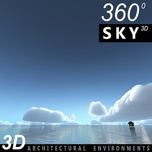 3ds max sky clouds