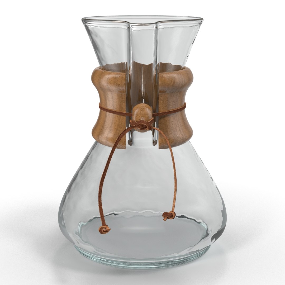 3d Glass Coffee Carafe Model