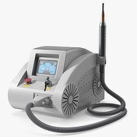 Q-Switched Tattoo Removal Laser Machine Grey