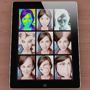 3D model apple ipad 2