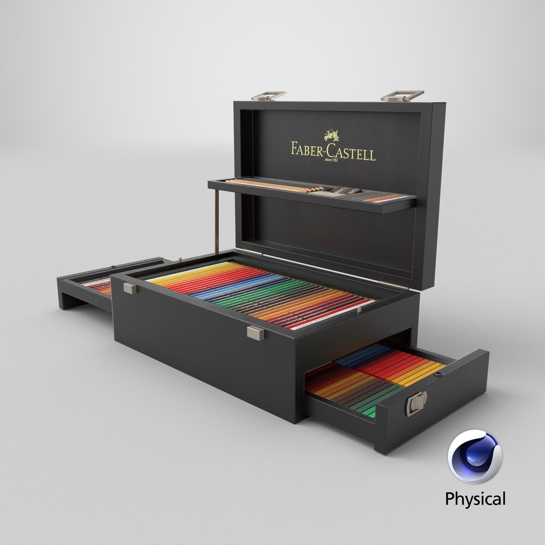 3D model Faber-Castell Drawing Set - Art And Graph  PBR https://p.turbosquid.com/ts-thumb/aA/9UF6Jk/Rz/stemcell_cinema_4d_physical_render/png/1727707676/1920x1080/fit_q87/292678e4afe07000d7f7aff70cb2d9d281567f54/stemcell_cinema_4d_physical_render.jpg