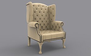 armchair chesterfield model