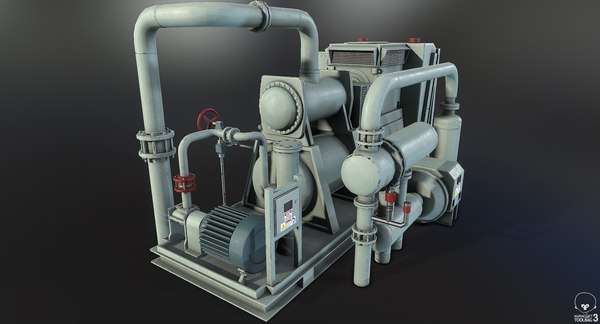 3d compressor polys unity