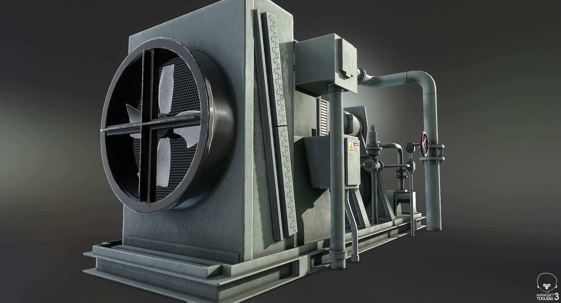 3d Compressor Polys Unity