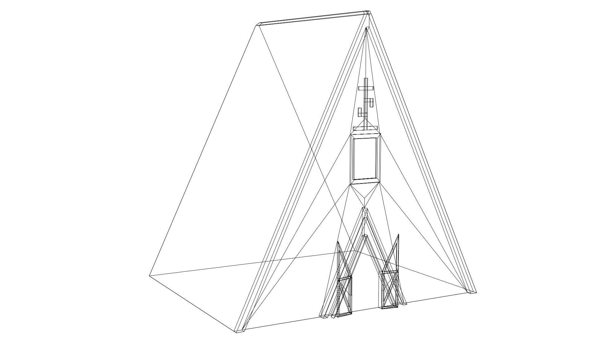 3D Fire Temple From Midsommar Exterior Model TurboSquid 1850495