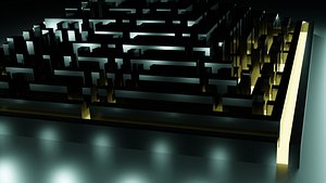 Pyramid Maze 3D model