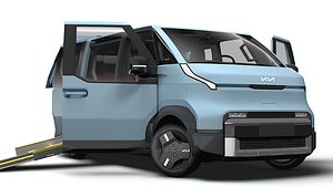 KIA PV5 Wheelchair L2H1 HQInterior 2026 3D model