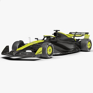 3D model Formula 1 24 - 25 concept F212