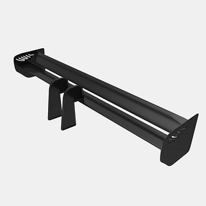 Sports Car Spoiler Tail