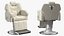 Beauty Salon Chair White