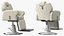 Beauty Salon Chair White