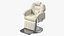 Beauty Salon Chair White