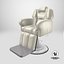 Beauty Salon Chair White