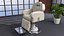 Beauty Salon Chair White