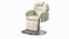 Beauty Salon Chair White