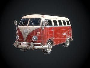 classic bus games 3D model