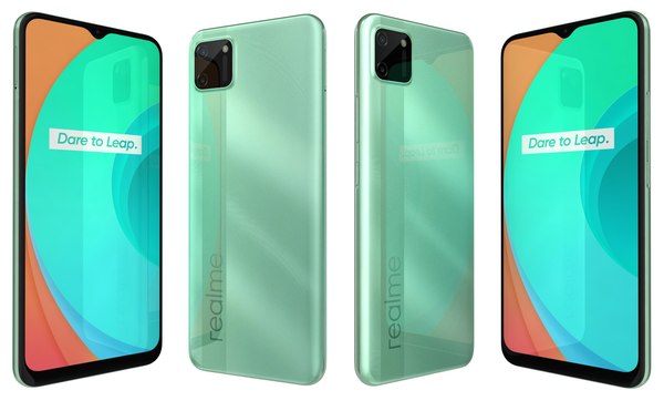 Realme C11 Mint Green 3D model