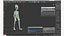 Pose de marche extraterrestre vert