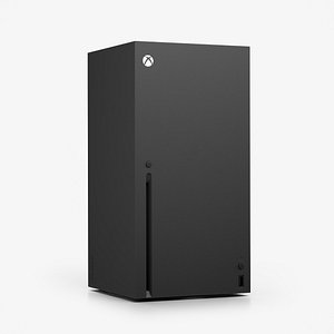 Xbox Series X Disk Drive Carbon Black 3D model