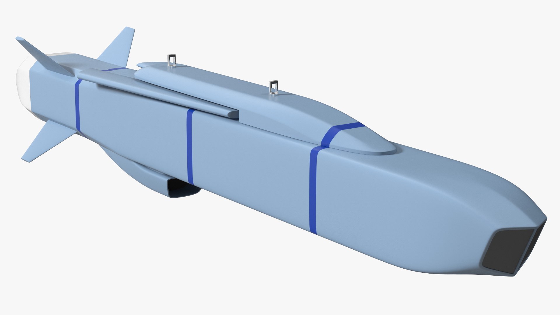 Turkish Cruise Missile 3D model preview