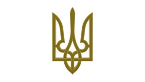 Ukraine State Emblem 3D