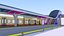 S-bahn stations collection II 3D model
