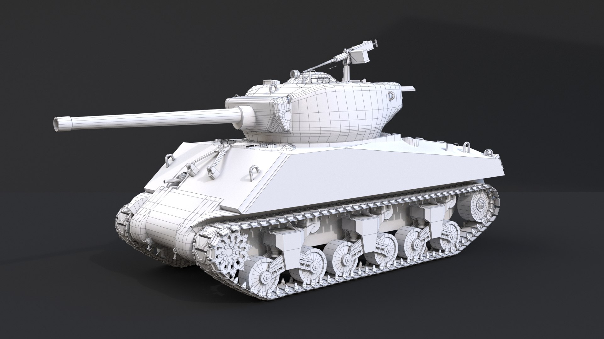 3D M4A3E2 Sherman Jumbo model https://p.turbosquid.com/ts-thumb/aB/A7Juy1/C3/wire/jpg/1649709018/1920x1080/fit_q87/7b218a06c48abbe5465987a1e35684032af4c09b/wire.jpg