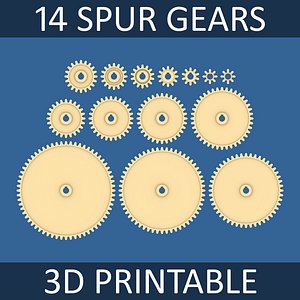Spur Gear Collection 01