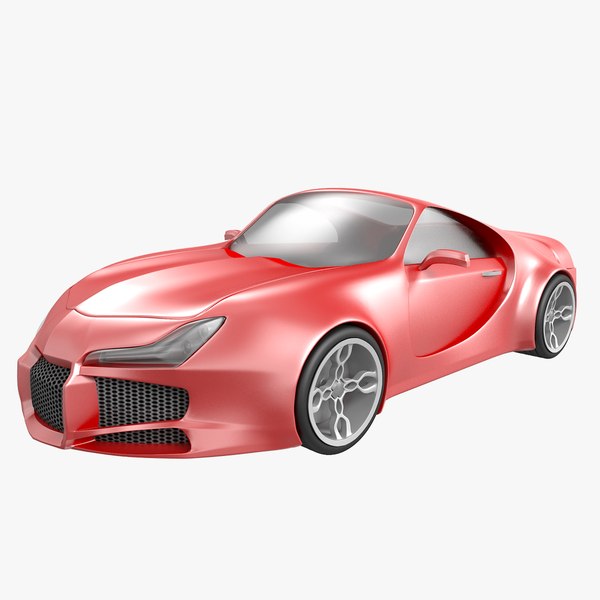 3D car vehicle sedan model