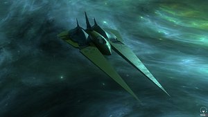 spacecraft vehicle 3D model