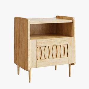 Malu bedside table 3D model