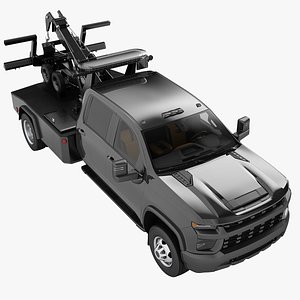 3D Towing Truck Generic 02