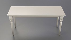 classic table 3d model