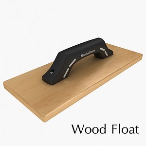 3d wood float
