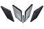 Samsung Galaxy Note10 Lite Aura Preto Low Poly