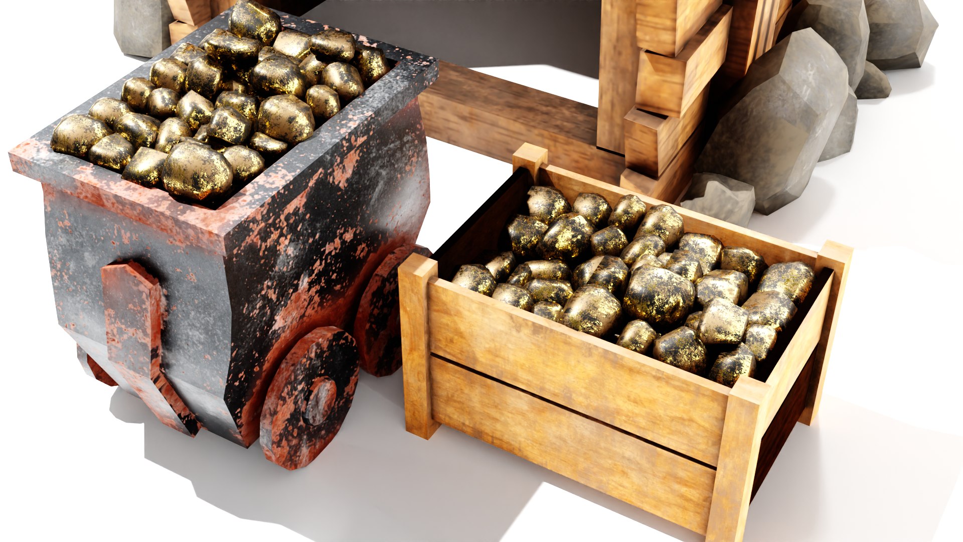Gold Mine Low poly model https://p.turbosquid.com/ts-thumb/aB/X1qn87/bx/1739088903127/png/1749977574/1920x1080/fit_q87/55e97ada8ea2557920f4461308ebacd398dcebf9/1739088903127.jpg