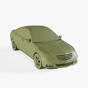 Mercedes-Benz S-class 2010 3D model