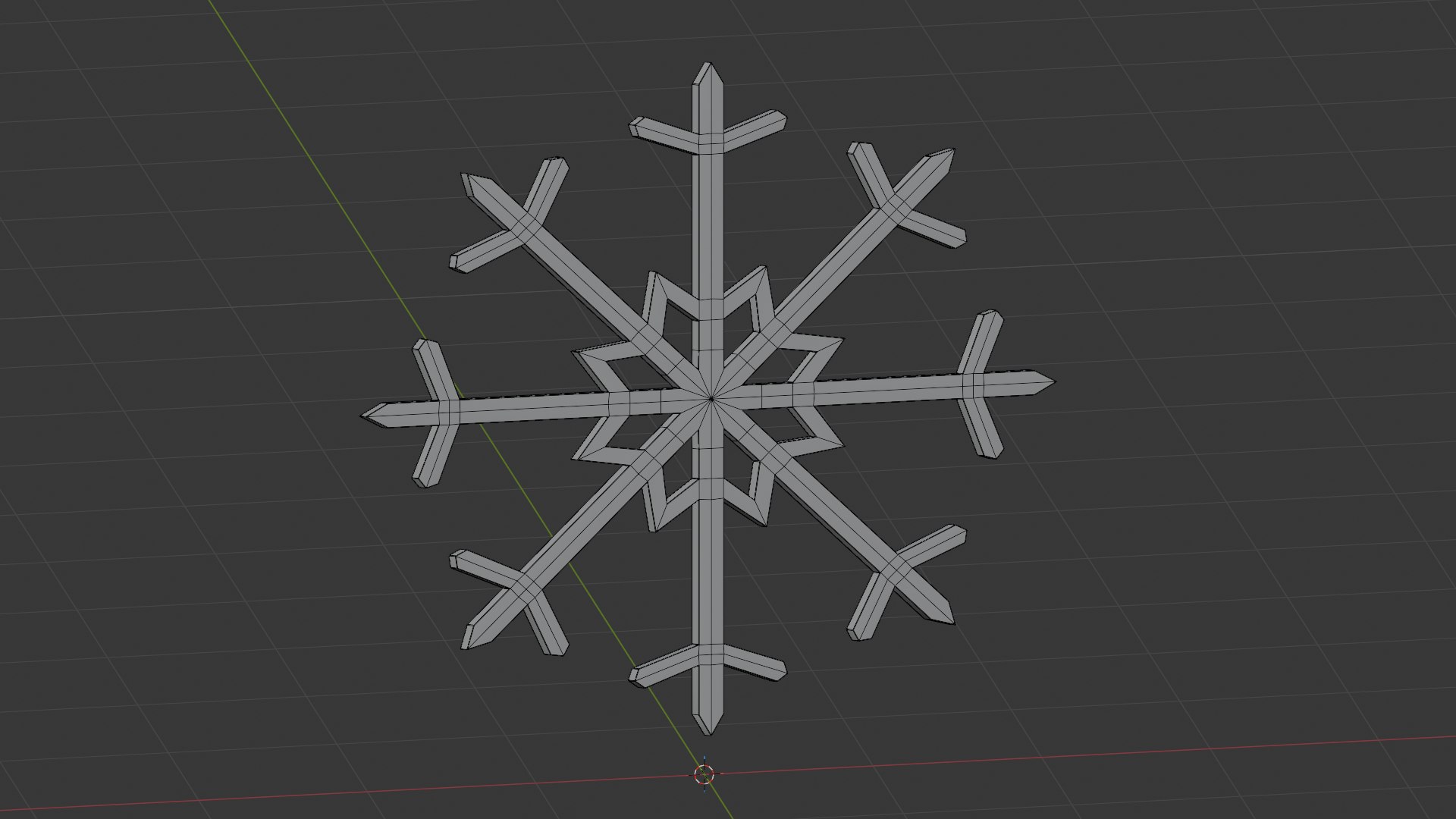 Snowflake 3D model https://p.turbosquid.com/ts-thumb/aB/YLZk7A/8i/wireframe/png/1769364989/1920x1080/fit_q87/a1430d17a3f81f923b2453125e77d25621986f73/wireframe.jpg