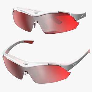 Low Poly Sport Glasses 3D Models for Download
