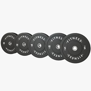 Barbell Bumper Plates 02