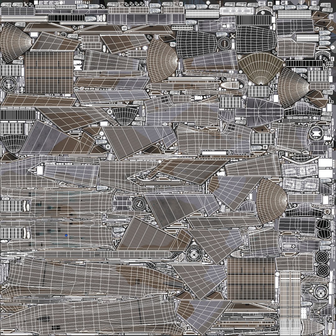 Combat Interceptor Fighter Jet Model - TurboSquid 2302368